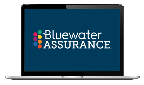 Bluewater Assurance with computer icon